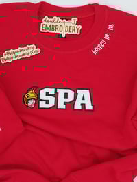 Image 5 of Custom Spartans Hockey Sweatshirt