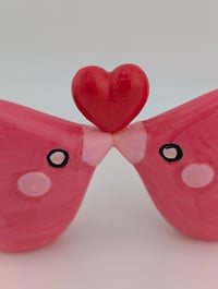 Image 4 of Luvdisc Kissing Handpainted Model