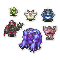 Image 1 of Chrono Trigger: Spekkio Forms Sticker Set (6 Pieces)