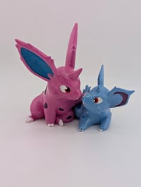 Image 5 of Nidoran Cuddles FanArt Handpainted Model