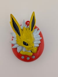Image 3 of Jolteon Pocket Pet FanArt Handpainted Model