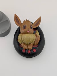 Image 3 of Eevee Pocket Pet FanArt Handpainted Model
