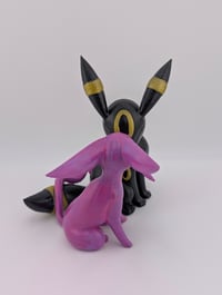 Image 4 of Espeon and Umbreon In Love Handpainted FanArt Model