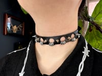 Image 2 of Silver Gauge Choker 
