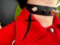 Image 2 of Alternating Spike Choker 