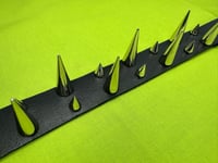 Image 3 of Double Row Spiked Choker 