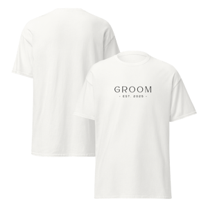 Image of Groom Est. 2025 Casual Tee