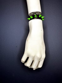 Image 1 of Green Spike Bracelet 