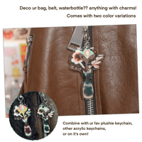 Image 3 of Fushigi Flower in Vase Acrylic Keychain