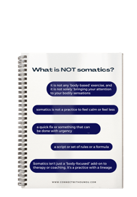 Image 2 of Somatics Says: Demystifying Why you feel