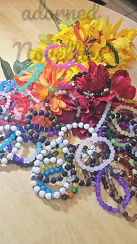 Made to Order Elastic glass Bead Bracelet(s)