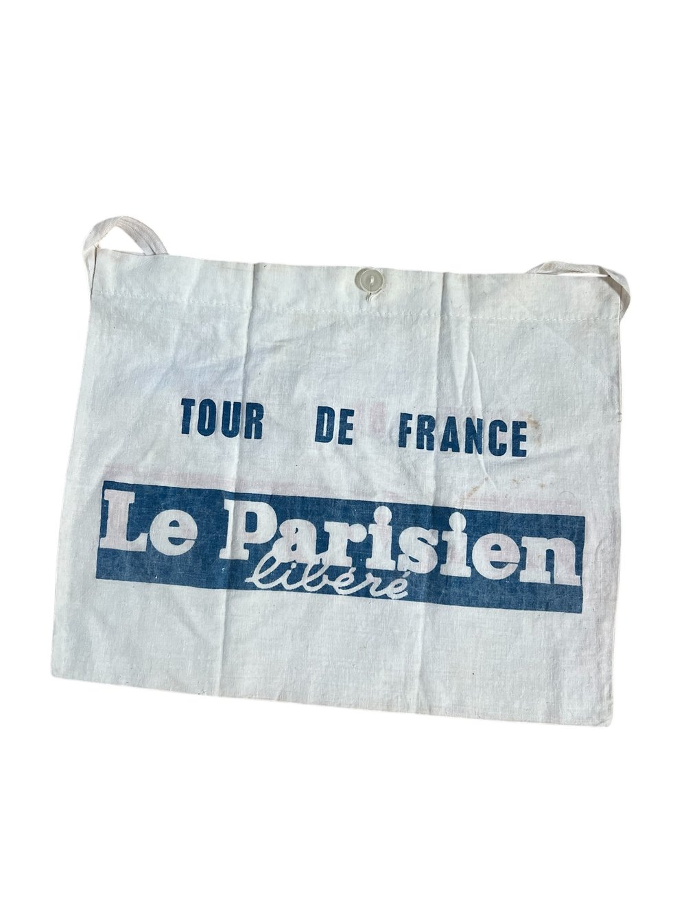 Official Musette of the 1975 Tour de France sponsored by l'Équipe and Le Parisien