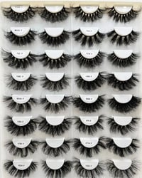 Image 8 of New Volume Mink 25MM False Eyelashes