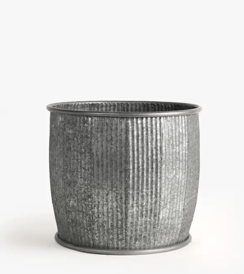 Image of Rolled Rib Fluted Planter 