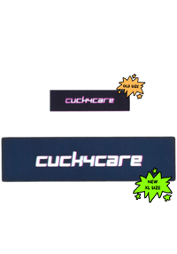 Image 2 of "Cuck4Care" Sticker *NEW XL SIZE!