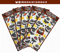 Image 1 of Crow Vinyl Sticker Sheet Set