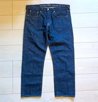 Image 1 of 45 rpm Sorahiko indigo dyed highwater slim fit jeans, size 32 