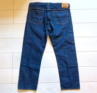 Image 8 of 45 rpm Sorahiko indigo dyed highwater slim fit jeans, size 32 