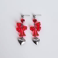 Image 2 of snapdragon earrings