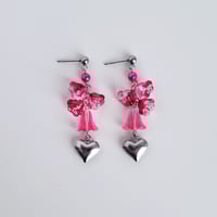 Image 3 of snapdragon earrings