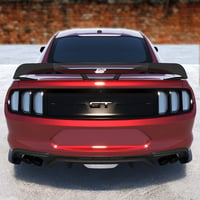 Image 3 of 2015-2023 Mustang Rear Rocker Splitters