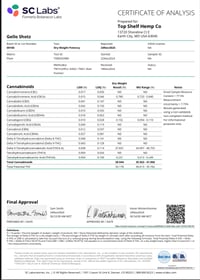 Image 1 of Lab COA 2