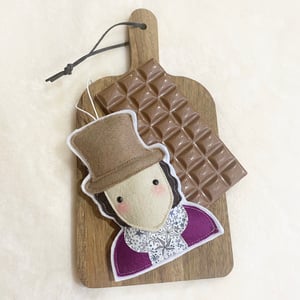 Image of Timothee Chalamet Wonka decoration