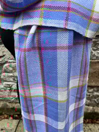 Image 2 of Wild Flower Walks. Handwoven Scarf 