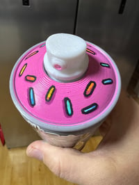 Image 2 of Blah Berry Donut Flavour 3D Printed Spray Can.