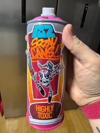 Image 7 of Blah Berry Donut Flavour 3D Printed Spray Can.