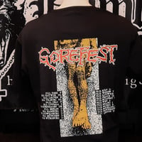 Image 2 of Gorefest tour longsleeve shirt