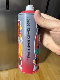 Image 4 of Demons Blood Flavour 3D Printed Spray Can.