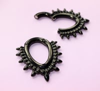 Image 6 of Ear Weights - Ornate Drop Ear Weights - Gold/Silver - Stainless Steel