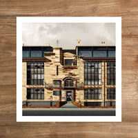 Image 2 of The Glasgow School Of Art - Limited Edition - Square Anniversary Print