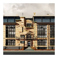 Image 1 of The Glasgow School Of Art - Limited Edition - Square Anniversary Print