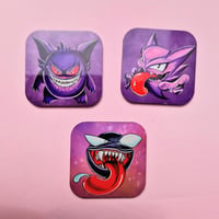 Image 1 of Magnete Pokemon, Gengar, Alpollo, Nebulak