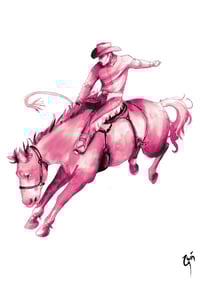 Image 2 of Cow-boy 2 print