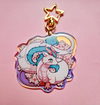 Image 4 of Ghibli Charms Schlüsselanhänger holografisch, Totoro, Haku, Russmännchen