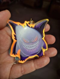 Image 3 of Gengar Charm Schlüsselanhänger holografisch