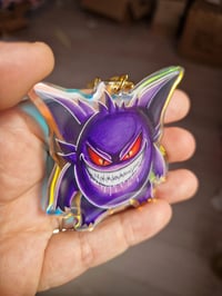 Image 4 of Gengar Charm Schlüsselanhänger holografisch