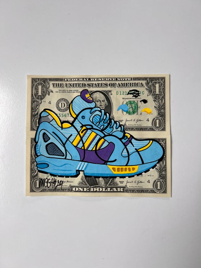 Mega 90's Torsion  Sneaker on Dollars