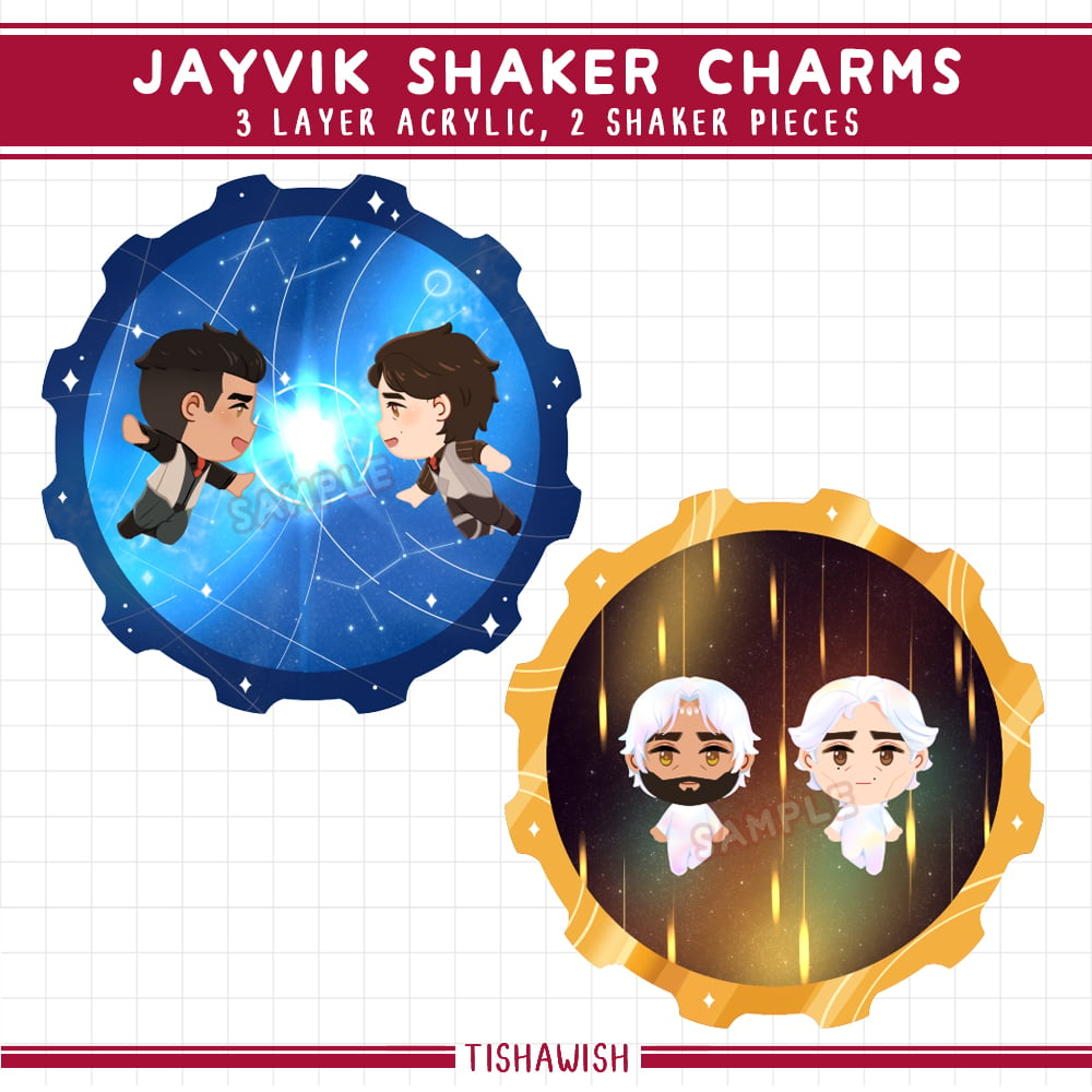 [PREORDER/IN STOCK - Shaker Charm] Jayvik Shaker Charms