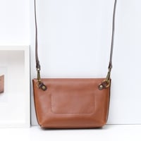 Image 3 of Convertible Clutch in toasted caramel