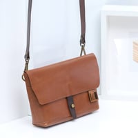 Image 2 of Convertible Clutch in toasted caramel