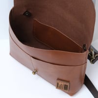 Image 5 of Convertible Clutch in toasted caramel