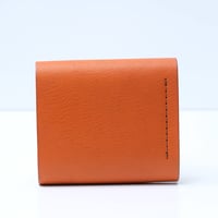 Image 3 of Fold Over Two Snap Wallet vegetable-tanned