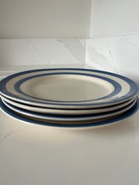 Image 2 of Set of 4 TG Green Cornishware Side Plates