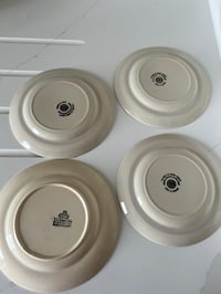 Image 3 of Set of 4 TG Green Cornishware Side Plates