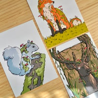 Image 2 of Mossy Creatures Art Prints