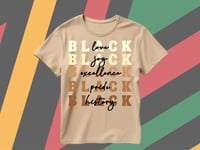 Black Love Black Joy Black Excellence Black Pride Black History